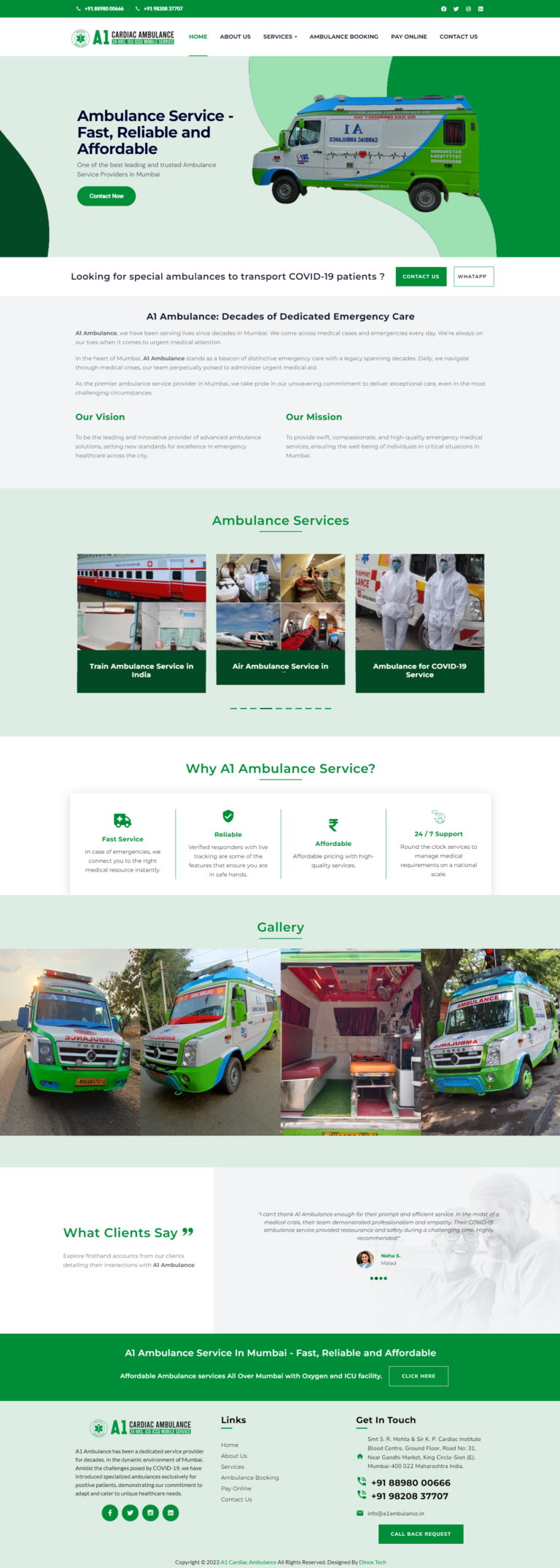 A1ambulance.in